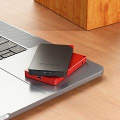 联想thinkplusUS100黑色USB3.2高速移动固态硬盘PSSD读取400MBS256G