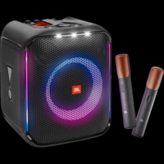JBLPartyboxEncoreEssential音乐战将蓝牙音箱炫彩灯光户外便携KTV音响套装