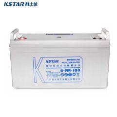 科士达12V100AH蓄电池6-FM-100铅酸免维护UPS电源直流屏电瓶12v100ah